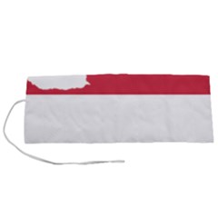 Hungary Country Europe Flag Roll Up Canvas Pencil Holder (s) by Sapixe