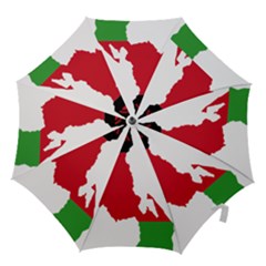 Malawi Flag Map Geography Outline Hook Handle Umbrellas (large) by Sapixe