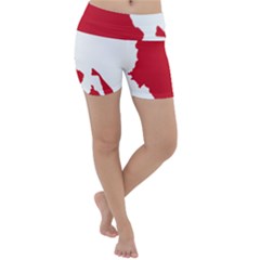 Malawi Flag Map Geography Outline Lightweight Velour Yoga Shorts by Sapixe