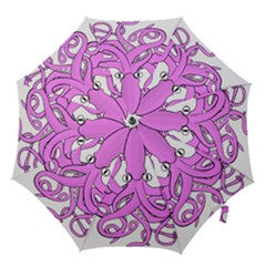 Squid Octopus Animal Hook Handle Umbrellas (medium) by Bajindul
