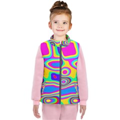 Colorful Shapes                              Kid s Puffer Vest by LalyLauraFLM