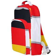 Flag German Germany Country Symbol Double Compartment Backpack by Sapixe