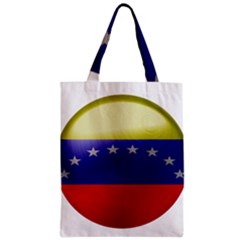 Venezuela Flag Country Nation Zipper Classic Tote Bag by Sapixe