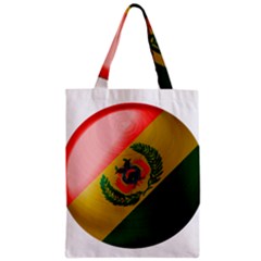 Bolivia Flag Country National Zipper Classic Tote Bag by Sapixe