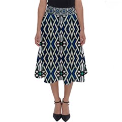 F 6 Perfect Length Midi Skirt by ArtworkByPatrick