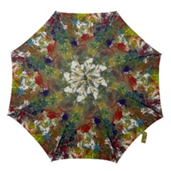 Original Abstract Art Hook Handle Umbrellas (medium) by scharamo
