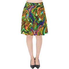 G 1 Velvet High Waist Skirt by ArtworkByPatrick