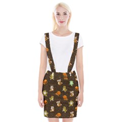 Ground Type Braces Suspender Skirt by Mezalola