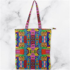I 3 Double Zip Up Tote Bag by ArtworkByPatrick