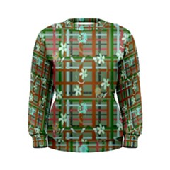 Textile Fabric Women s Sweatshirt by HermanTelo