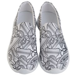 Phone Dial Communication Technology Men s Lightweight Slip Ons by Pakrebo