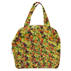 Background Pattern Structure Fruit Boxy Hand Bag by Pakrebo