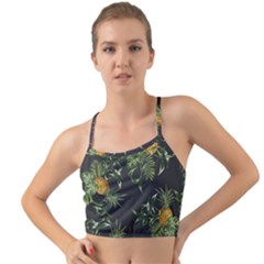 Pineapples Pattern Mini Tank Bikini Top by Sobalvarro