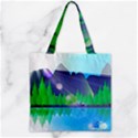 Forest Landscape Pine Trees Forest Zipper Grocery Tote Bag View2