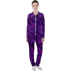 Spheres Combs Structure Regulation Casual Jacket And Pants Set by Simbadda