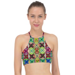 O 1 Racer Front Bikini Top by ArtworkByPatrick