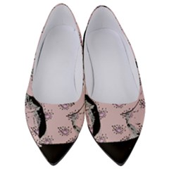 Wide Eyed Girl Pink Women s Low Heels by snowwhitegirl