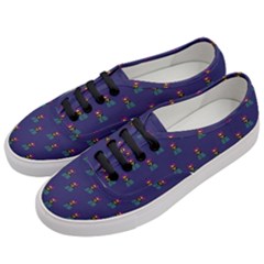 Nerdy 60s  Girl Pattern Blue Women s Classic Low Top Sneakers by snowwhitegirl
