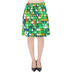 Funky Sequins Velvet High Waist Skirt by essentialimage