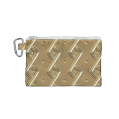 Gold Background 3d Canvas Cosmetic Bag (small) by Mariart