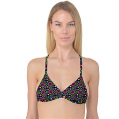 Colorful 58 Reversible Tri Bikini Top by ArtworkByPatrick