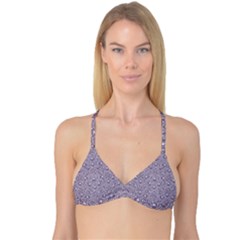 Baroque Pearls And Fauna Ornate Mandala Reversible Tri Bikini Top by pepitasart