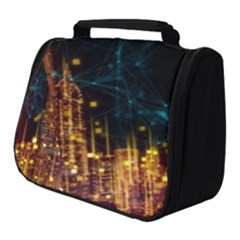 Architecture Buildings City Full Print Travel Pouch (small) by Simbadda