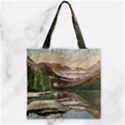 Glacier National Park Scenic View Zipper Grocery Tote Bag View2