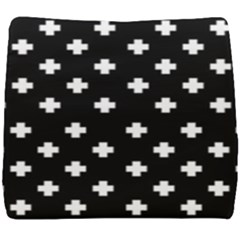 Swiss Cross Pattern Seat Cushion by Valentinaart