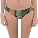 Feathers Realistic Pattern Reversible Hipster Bikini Bottoms View3