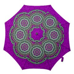 Festive Freedom Star On The Sky For Our Earth Hook Handle Umbrellas (small) by pepitasart