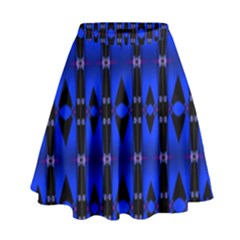 Abstract -a-2 High Waist Skirt by ArtworkByPatrick