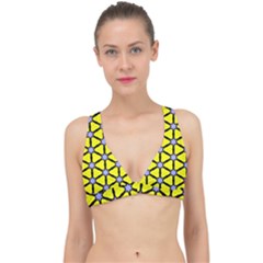 Pattern Modern Colorful Bright Classic Banded Bikini Top by Simbadda
