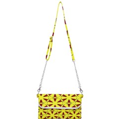 Backgrounds Texture Pattern Texture Mini Crossbody Handbag by Simbadda