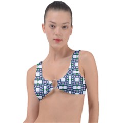 Backgrounds Texture Modern Pattern Ring Detail Bikini Top by Simbadda