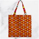 Pattern Colorful Modern Color Zipper Grocery Tote Bag View1