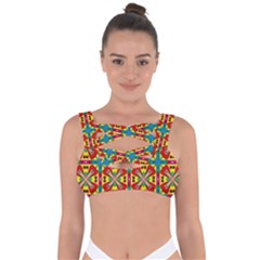 Seamless Pattern Tile Tileable Bandaged Up Bikini Top by Simbadda