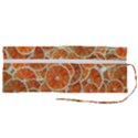 Oranges Background Texture Pattern Roll Up Canvas Pencil Holder (M) View2