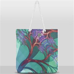 Art Fractal Artwork Creative Full Print Rope Handle Tote (large) by Wegoenart
