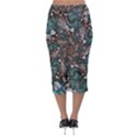 Art Artwork Fractal Digital Midi Pencil Skirt View2