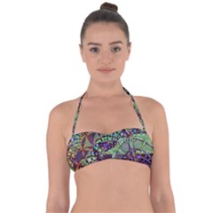 Background Design Art Artwork Halter Bandeau Bikini Top by Wegoenart