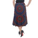 Art Design Fractal Circle Midi Mermaid Skirt View2
