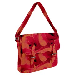 Poppies  Buckle Messenger Bag by HelgaScand