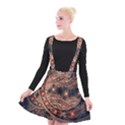 Fractal Patterns Abstract Dark Suspender Skater Skirt View1