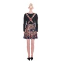 Fractal Patterns Abstract Dark Suspender Skater Skirt View2