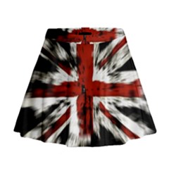 British Flag Mini Flare Skirt by Vaneshart