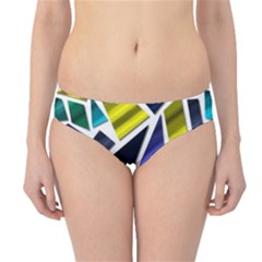 Mosaic Shapes Hipster Bikini Bottoms by Vaneshart