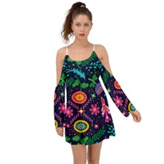 Pattern 3177414 960 720 Kimono Sleeves Boho Dress by vintage2030