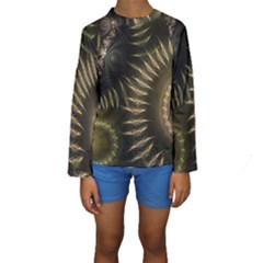 Fractal 2021756 960 720 Kids  Long Sleeve Swimwear by vintage2030