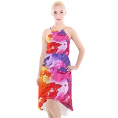 Abstract 2468874 960 720 High-low Halter Chiffon Dress  by vintage2030